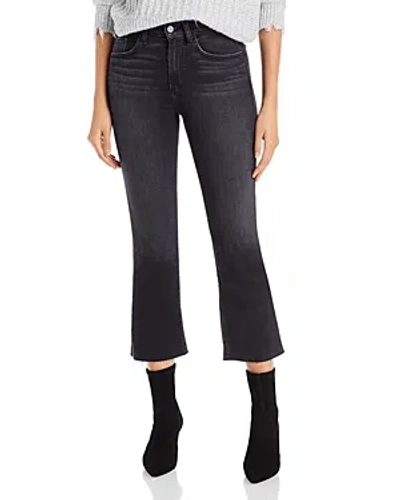 Joe's Jeans The Callie Mid Rise Crop Bootcut Jeans In Delphine