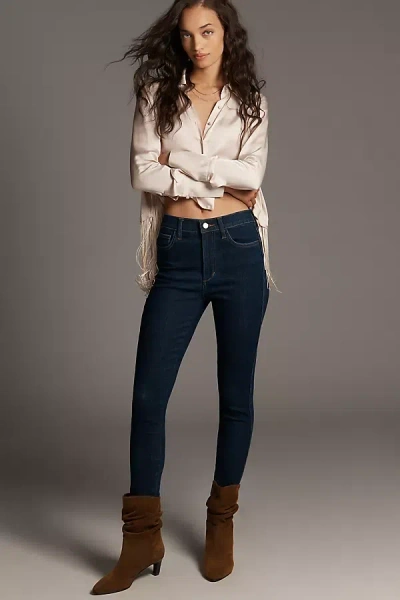 Joe's Jeans The Charlie High-rise Ankle Skinny Jeans In Blue