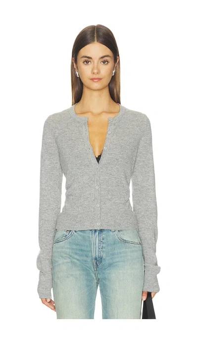 Joe's Jeans The Dani Cashmere Cardigan In Gray