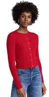 Joe's Jeans The Dani Cashmere Cardigan Holiday Red In Holiday Red