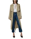 Shop Joe's Jeans X Dani Michelle The Dani Trench Coat In Biscotti