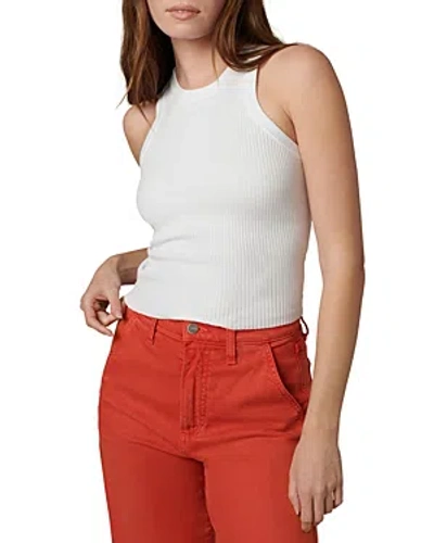 Joe's Jeans The Daria Fully Fashioned Tank Top In Optic White
