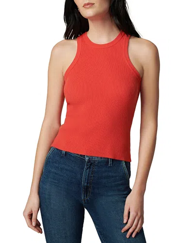 Joe's Jeans The Daria Fully Fashioned Tank Top In Valiant Poppy