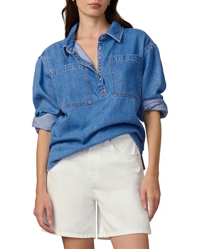 Joe's Jeans The Easy Denim Popover Shirt In Blue
