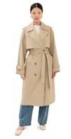 Joe's Jeans The Dani Trench Coat In Biscotti