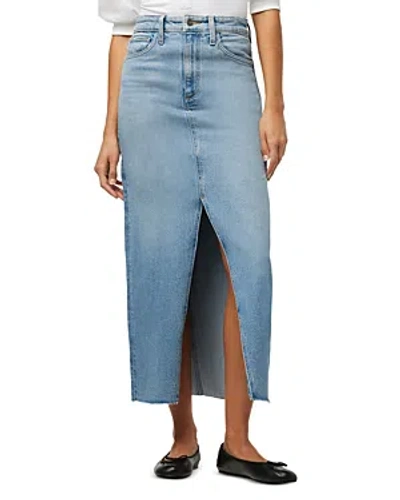 Joe's Jeans The Eva Denim Maxi Skirt In Pazazz