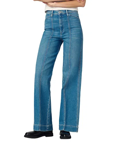 Joe's Jeans The Front Seamed High Rise Wide Leg Jeans In Biggest Fan