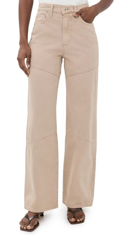 Joe's Jeans The Harlowe Seamed Jeans Tigers Eye In Brown