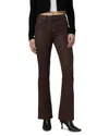 Joe's Jeans The Hi Honey High Rise Bootcut Coated Jeans In Black In Espresso
