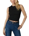 Joe's Jeans The High Neck Tank Top In Black