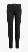 Joe's Jeans The Charlie High-rise Coated Ankle Skinny Jeans In Multi