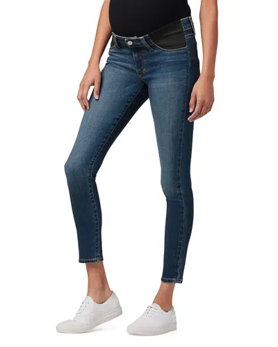 Joe's Jeans The Icon Mid Rise Ankle Skinny Maternity Jeans In Stephaney