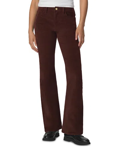Joe's Jeans The Inez High Rise Corduroy Jeans In Chocolate In Brown