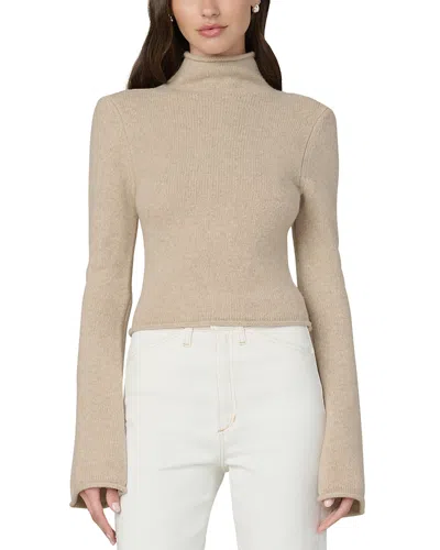 Joe's Jeans The Jane Roll Neck Sweater In Brown