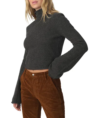 Joe's Jeans The Jane Roll Neck Sweater In Gray