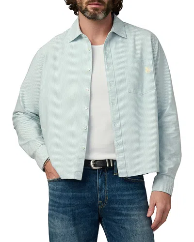 Joe's Jeans The Keanu Stripe Shirt In Blue