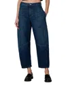 Joe's Jeans The Krista Mid Rise Barrel Jeans In Tasteful In Blue