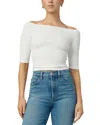 Joe's Jeans The Laur Off Shoulder Top In Ecru
