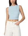 Joe's Jeans The Laurel Shrunken Sweater Vest In Gray