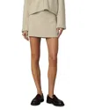 Joe's Jeans The Lennon Wool Blend Sweater Mini Skirt In Neutral