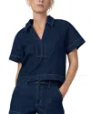 Joe's Jeans Lillian Denim Popover Shirt In Out Of Control In Out Of Control