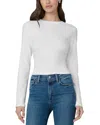 Joe's Jeans The Long Sleeve Baby Tee In White
