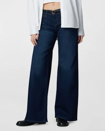 Joe's Jeans Wide Leg Full Length Sufferagette Jean In Blue