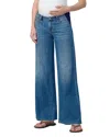 Joe's Jeans The Lou Lou Maternity Wide Leg Jeans In Distraction In Distraction