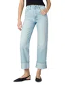 Joe's Jeans The Margot Cuffed Cropped Straight Jeans In Luxury In Luxury