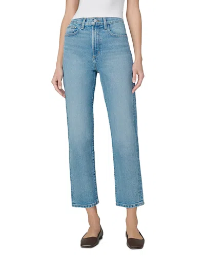 Joe's Jeans The Margot High Rise Ankle Slim Straight Jeans In Promising In Blue