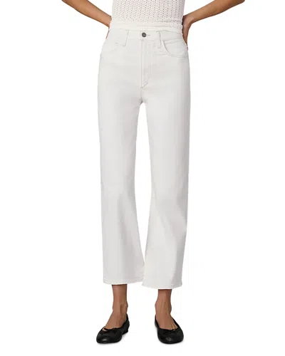 Joe's Jeans The Margot High Rise Cropped Jeans In Milk In White