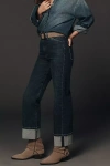 Joe's Jeans The Margot High-rise Straight-leg Jeans In Blue