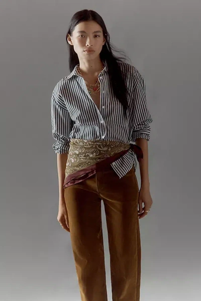 Joe's Jeans The Margot High-rise Straight-leg Jeans In Gold