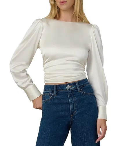 Joe's Jeans The Marie Tie Back Blouse In White