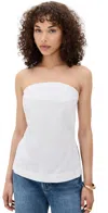 Joe's Jeans The Mariel Strapless Top White In White