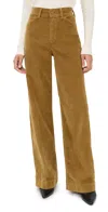 Joe's Jeans The Mia Corduroy Pants Bronze Brown In Brown