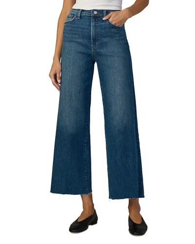 Joe's Jeans The Mia High Rise Wide Leg Ankle Jeans In Candor In Blue