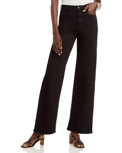 Joe's Jeans The Mia High Rise Wide Leg Jeans In Black