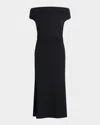 Joe's Jeans The Mia Off-the-shoulder Midi Dress