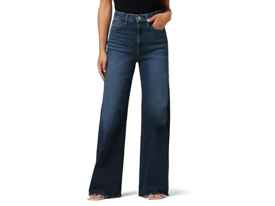 Joe's Jeans Mia Petite High Rise Wide Leg Jeans In Exhale In Blue