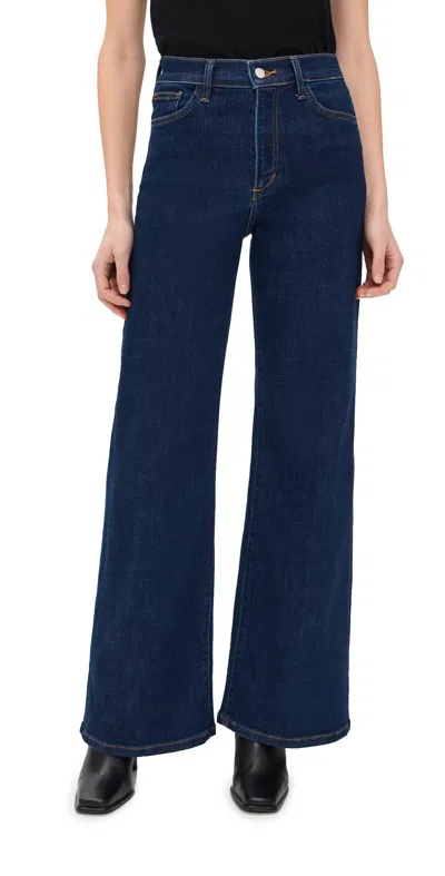 Joe's Jeans The Mia Wide Leg Jeans Apropos In Blue