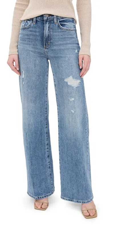 Joe's Jeans The Mia Wide Leg Jeans Showdown Destruct