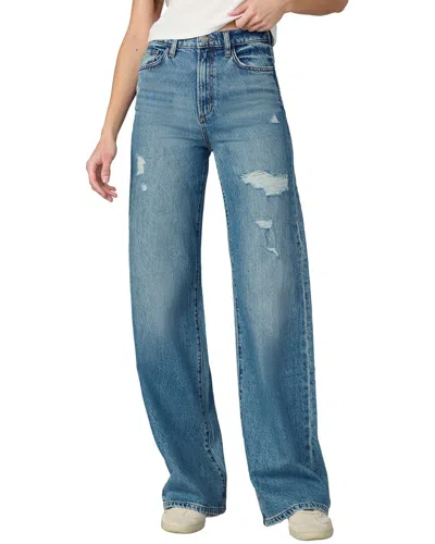 Joe's Jeans The Mia Wide Leg Showdown Destruct Jean In Blue