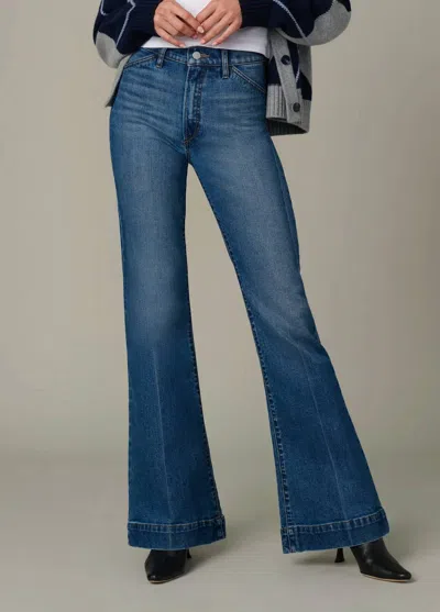 Joe's Jeans The Molly High-rise Flare Jean In Opulance In Multi