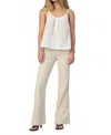 Joe's Jeans Molly Petite Trouser In Safari In White