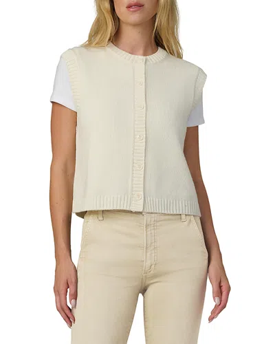 Joe's Jeans The Noa Cardigan Vest In Neutral