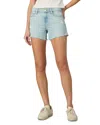 Joe's Jeans The Ozzie Side Slit Denim Shorts In Down Play In Down Play