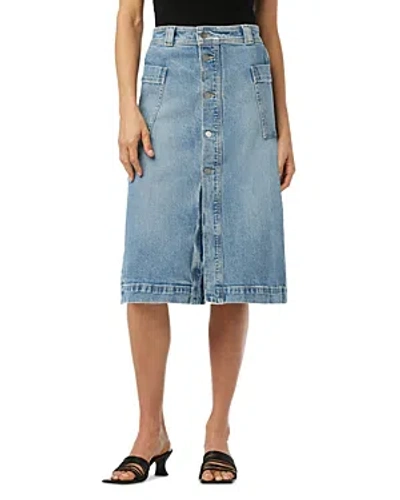 Joe's Jeans The Phoebe Patch Pocket Denim Skirt In So Special