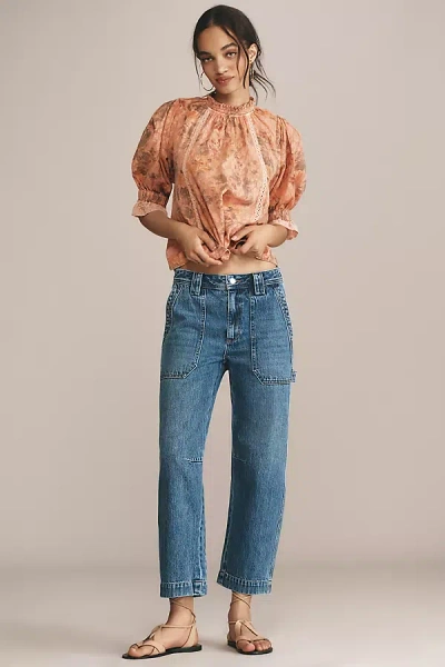 Joe's Jeans The Relaxed Mid-rise Carpenter Jeans In Blue