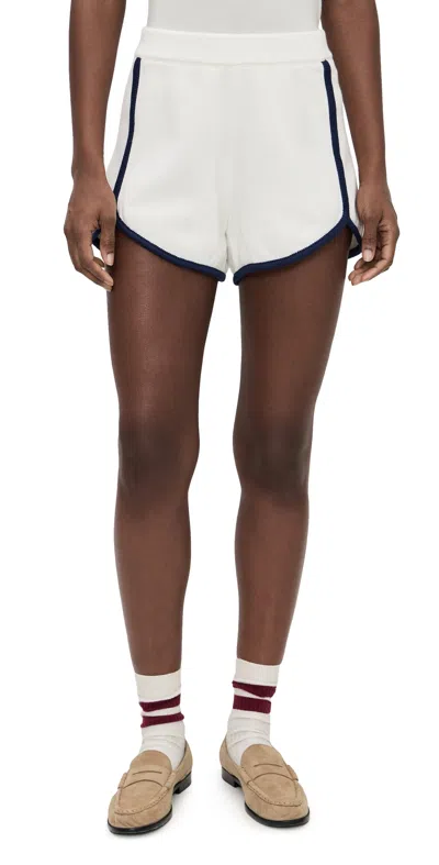 Joe's Jeans The Romie Sweater Shorts Milk In White